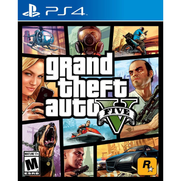 Grand Theft Auto V [PlayStation 4] PlayStation 4 Video Game Rockstar Games   