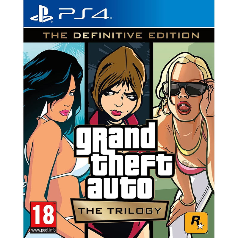 Grand Theft Auto: The Trilogy - The Definitive Edition [PlayStation 4] PlayStation 4 Video Game Rockstar Games   