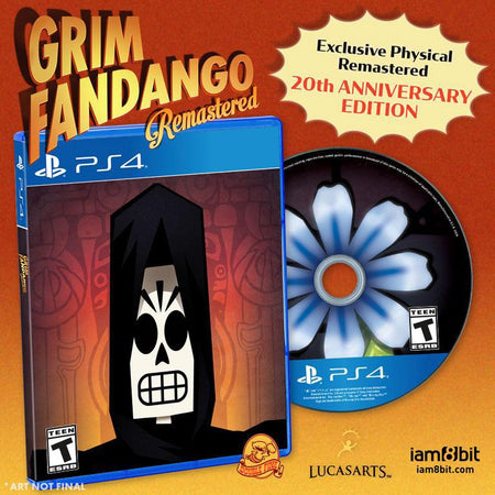 Grim Fandango Remastered [PlayStation 4] PlayStation 4 Video Game iam8bit   
