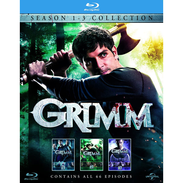 Grimm: Season 1-3 Collection [Blu-Ray Box Set] DVDs & Blu-Rays Universal Pictures   