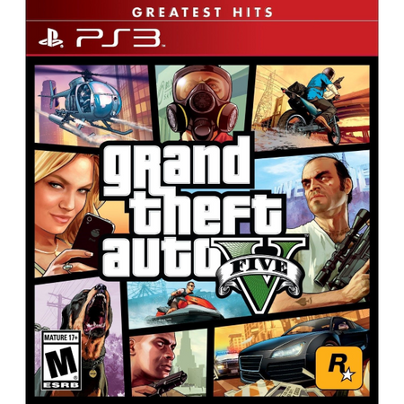 Grand Theft Auto V [PlayStation 3] PlayStation 3 Video Game Rockstar Games   