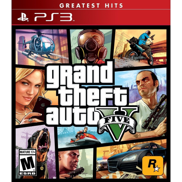 Grand Theft Auto V [PlayStation 3] PlayStation 3 Video Game Rockstar Games   