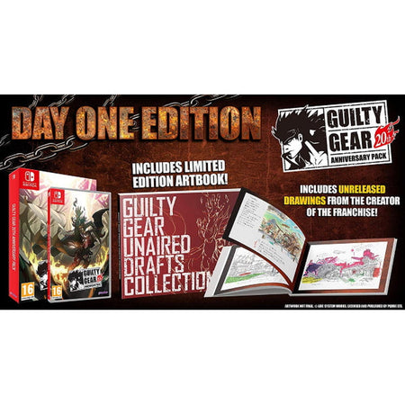 Guilty Gear 20th Anniversary Pack - Day One Edition [Nintendo Switch] Nintendo Switch Video Game PQube   