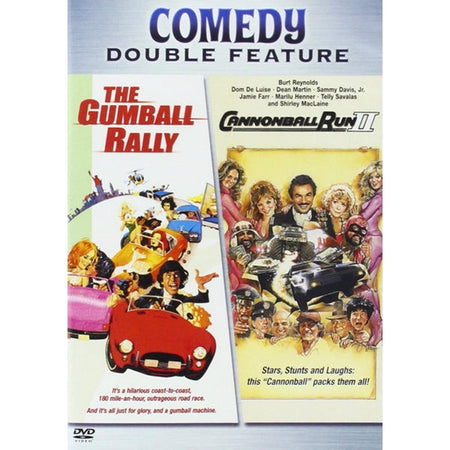 Comedy Double Feature: The Gumball Rally / Cannonball Run II [DVD] DVDs & Blu-Rays Warner Bros.   