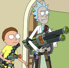 Funko POP! Animation - Rick and Morty: Weaponized Rick Vinyl Figure [Toys, Ages 17+, #172] Toys & Games Funko   