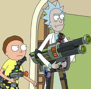 Funko POP! Animation - Rick and Morty: Weaponized Rick Vinyl Figure [Toys, Ages 17+, #172] Toys & Games Funko   