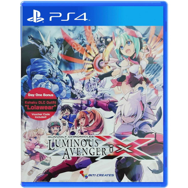 Gunvolt Chronicles: Luminous Avenger iX [PlayStation 4] PlayStation 4 Video Game Inti Creates   