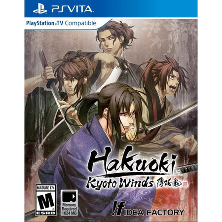 Hakuoki: Kyoto Winds [Sony PS Vita] Sony PS Vita Video Game Idea Factory   
