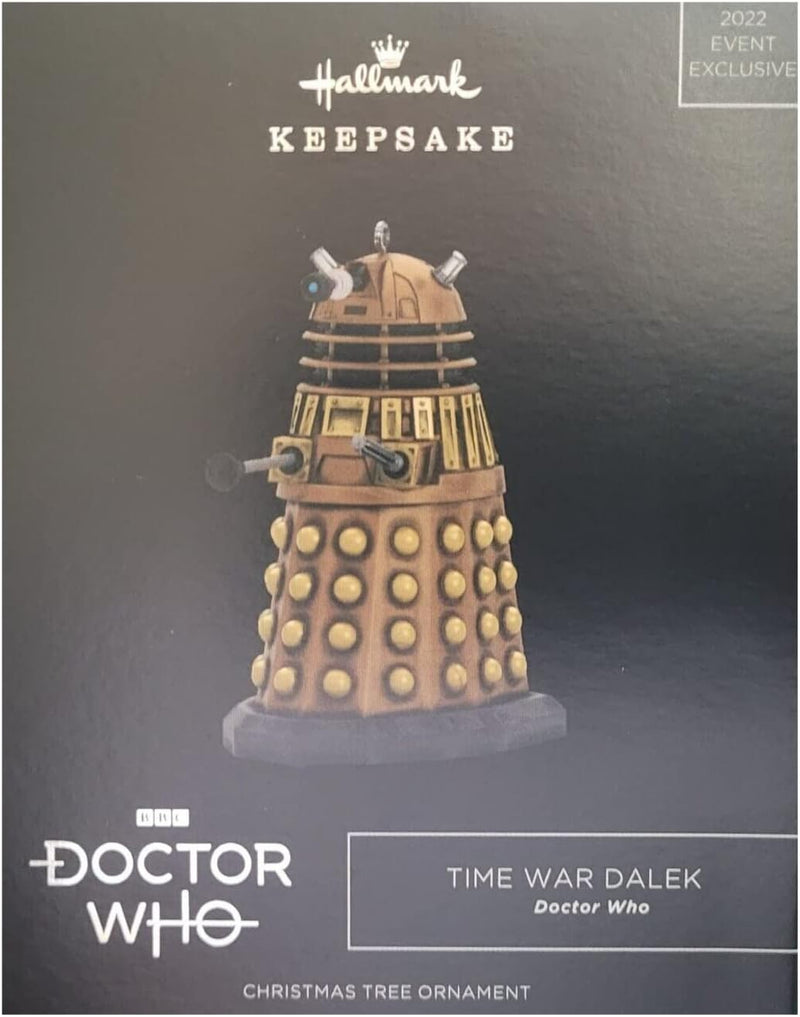 Hallmark: Doctor Who Time War Dalek Keepsake Ornament (2022) [Memorabilia] Memorabilia Hallmark   