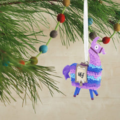 Hallmark Fortnite Loot Llama Christmas Ornament [Collectible] House & Home Hallmark   