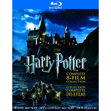 Harry Potter: The Complete 8-Film Collection [Blu-Ray Box Set] DVDs & Blu-Rays Warner Bros.   