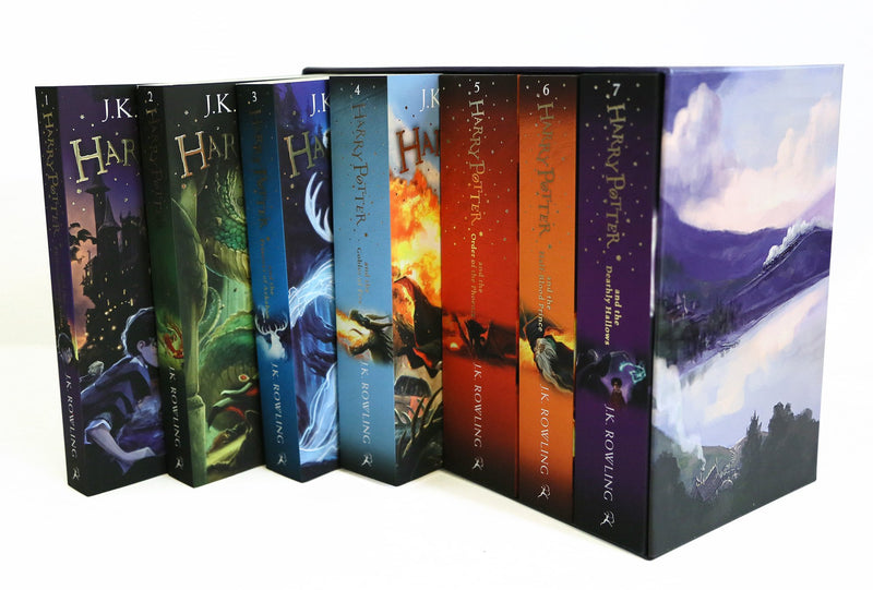 Harry Potter: The Complete Collection [7 Paperback Book Set] Book Bloomsbury   