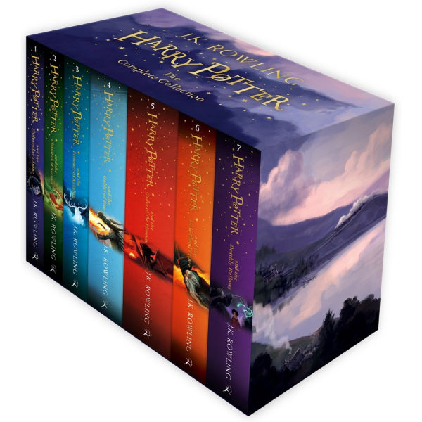 Harry Potter: The Complete Collection [7 Paperback Book Set] Book Bloomsbury   