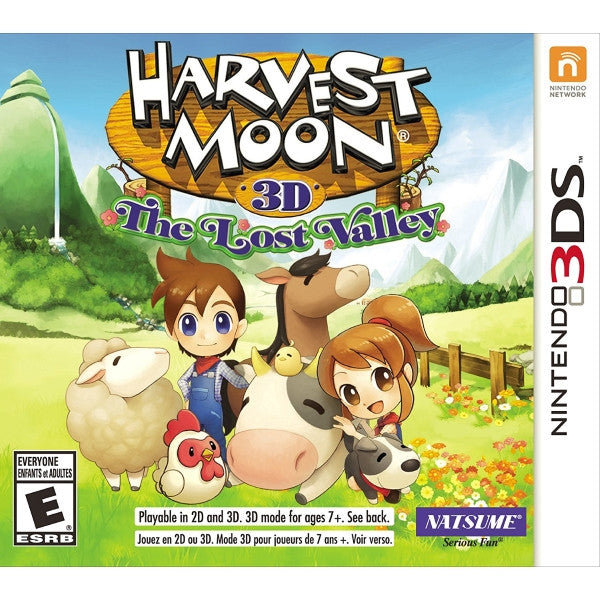 Harvest Moon 3D: The Lost Valley [Nintendo 3DS] Nintendo 3DS Video Game Natsume   