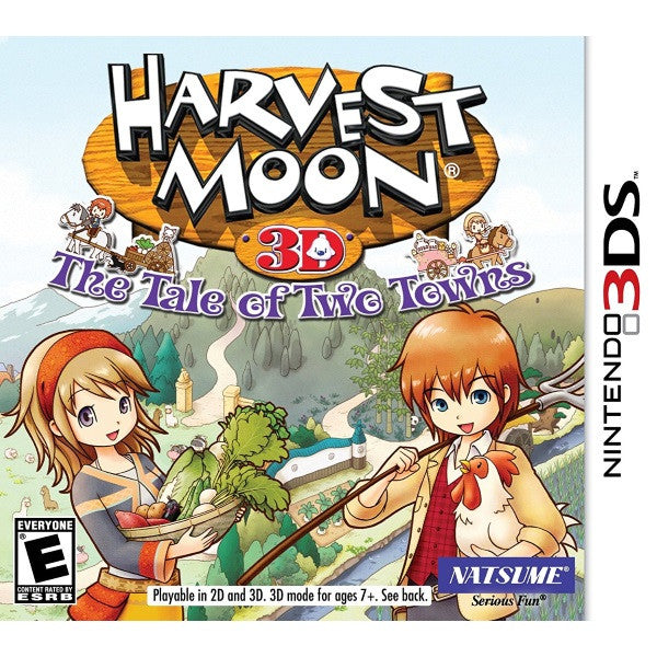 Harvest Moon 3D: The Tale of Two Towns [Nintendo 3DS] Nintendo 3DS Video Game Natsume   