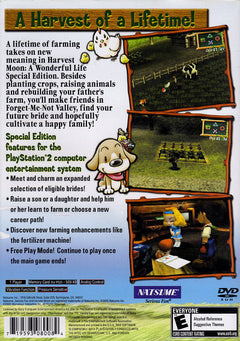 Harvest Moon: A Wonderful Life Special Edition [PlayStation 2] PlayStation 2 Video Game Natsume   