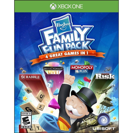 Hasbro Family Fun Pack: 4 Great Games In 1 [Xbox One] Xbox One Video Game Ubisoft   