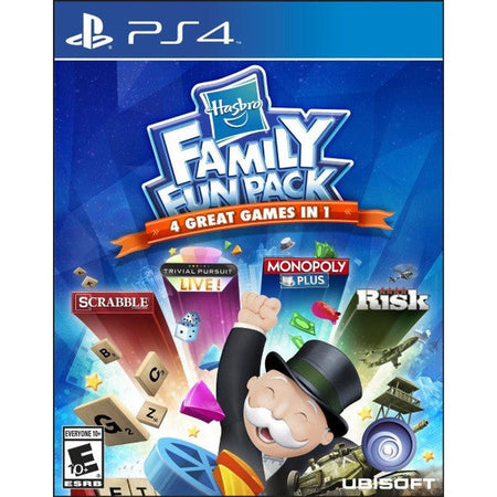 Hasbro Family Fun Pack: 4 Great Games In 1 [PlayStation 4] PlayStation 4 Video Game Ubisoft   