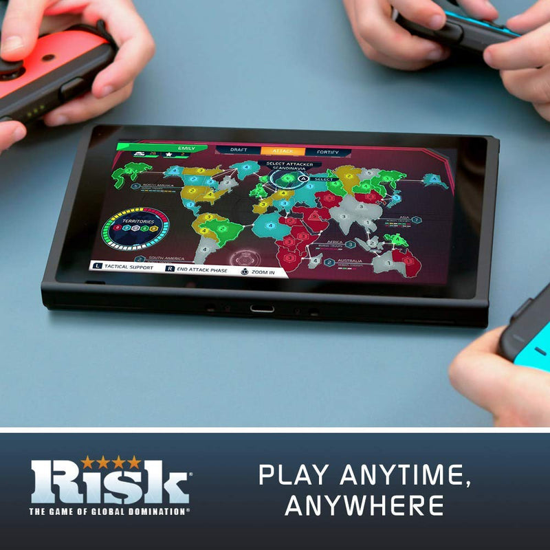 Hasbro Game Night - Risk, Monopoly & Trivial Pursuit Live [Nintendo Switch] Nintendo Switch Video Game Ubisoft   