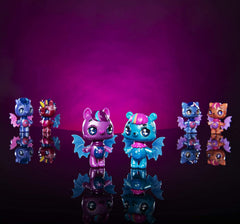 Hatchimals: Glow Up - 3-inch Magic Dusk Collectible Figures with Glow-in-the-Dark Wings Toys & Games Spin Master