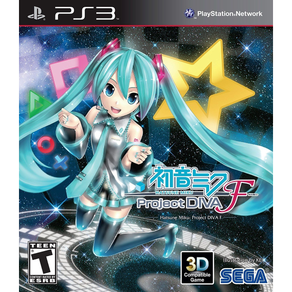 Hatsune Miku: Project DIVA F [PlayStation 3] PlayStation 3 Video Game SEGA   