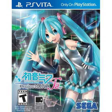 Hatsune Miku: Project Diva F 2nd [Sony PS Vita] Sony PS Vita Video Game SEGA   