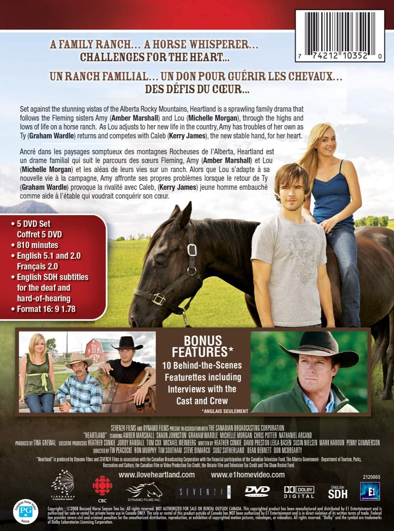 Heartland: The Complete Second Season [DVD Box Set] DVDs & Blu-Rays E1 Entertainment   