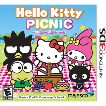 Hello Kitty Picnic with Sanrio Friends [Nintendo 3DS] Nintendo 3DS Video Game Majesco Entertainment   