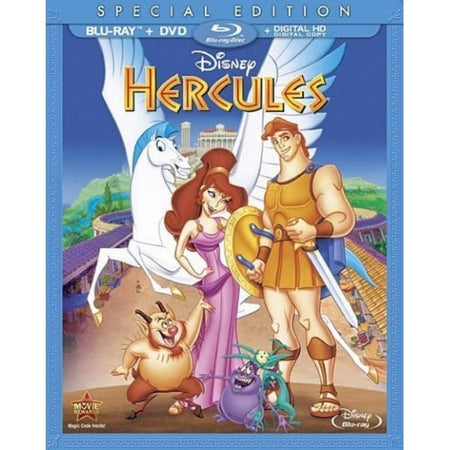 Disney's Hercules - Special Edition [Blu-Ray + DVD + Digital] DVDs & Blu-Rays Disney   
