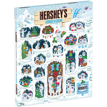 Hershey's Cookies 'N Creme Advent Calendar 2022 - 212g [Snacks & Sundries] Snacks & Sundries Hershey   