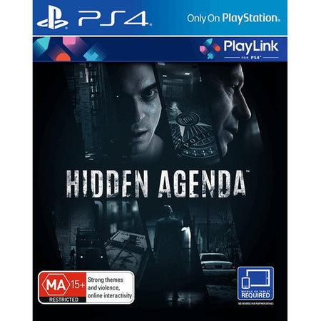 Hidden Agenda [PlayStation 4] PlayStation 4 Video Game Sony   