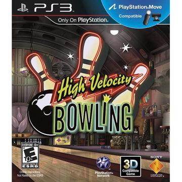 High Velocity Bowling - Move Edition [PlayStation 3] PlayStation 3 Video Game Sony   