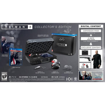 Hitman 2 - Collector's Edition [PlayStation 4] PlayStation 4 Video Game Warner Bros.   