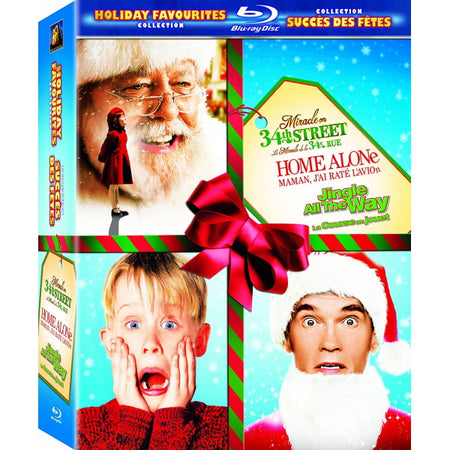 Holiday Favorites Collection: Miracle on 34th Street / Home Alone / Jingle All the Way [Blu-Ray Box Set] DVDs & Blu-Rays 20th Century Fox   