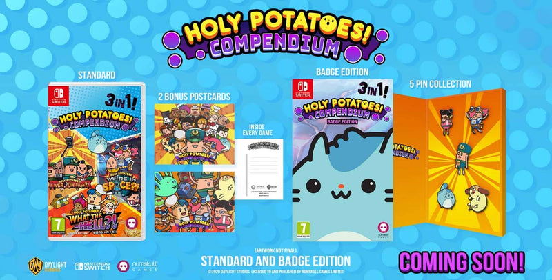 Holy Potatoes! Compendium - Badge Edition [Nintendo Switch] Nintendo Switch Video Game Numskull Games   