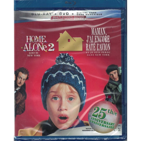 Home Alone 2: Lost In New York [Blu-ray + DVD + Digital] DVDs & Blu-Rays Disney   