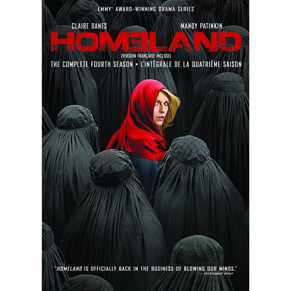 Homeland: The Complete Fourth Season [DVD Box Set] DVDs & Blu-Rays 20th Century Fox   