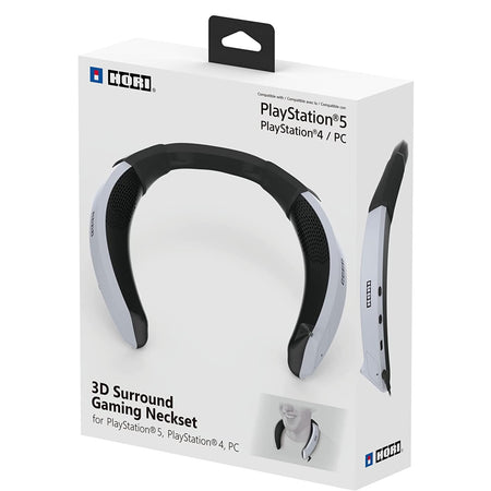 HORI 3D Surround Gaming Neckset - Wired Wearable Speaker for PS5, PS4, PC [PlayStation 5 Accessory] PlayStation 5 Accessories Hori   