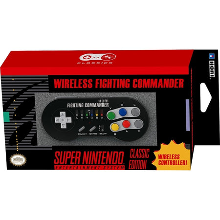 HORI SNES Classic Edition Fighting Commander Wireless Controller [Retro Accessory] Retro Accessories Hori   