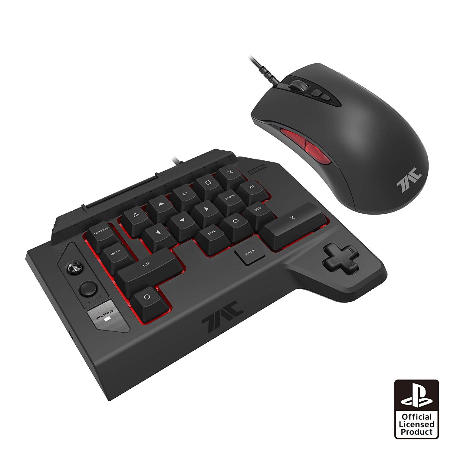 HORI Tactical Assault Commander TAC Four Type K2 KeyPad and Mouse