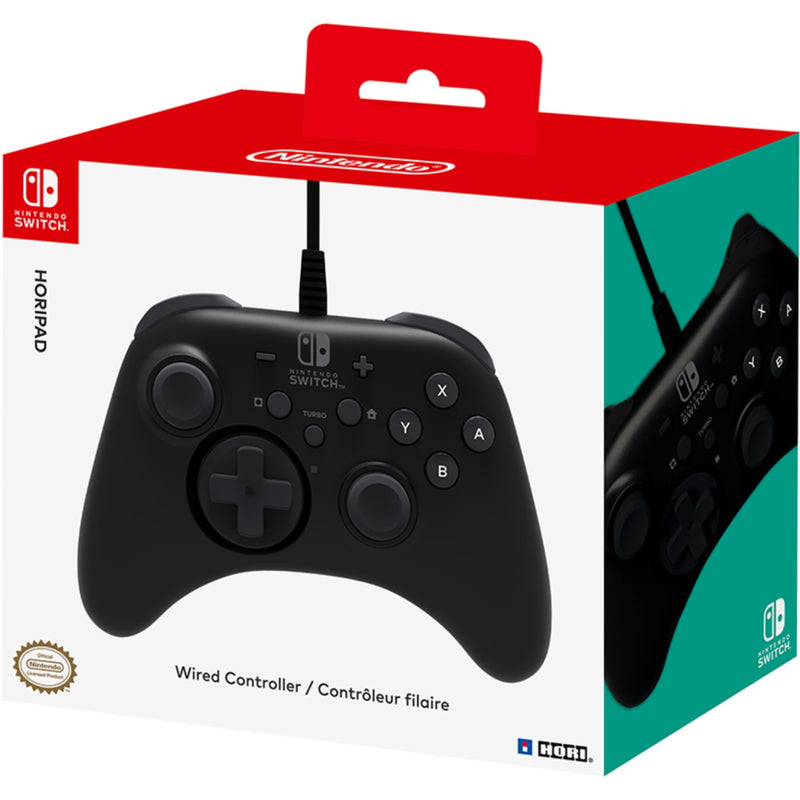 HORIPAD Wired Controller for Nintendo Switch - Black [Nintendo Switch Accessory] Nintendo Switch Accessories Hori   