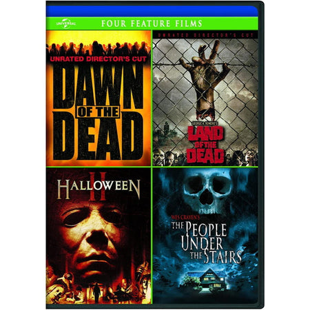 Dawn of the Dead / Land of the Dead / Halloween II / The People Under the Stairs [DVD Box Set] DVDs & Blu-Rays Universal Studios   