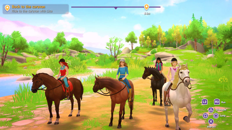 Horse Club Adventures [PlayStation 4] PlayStation 4 Video Game Merge Games   