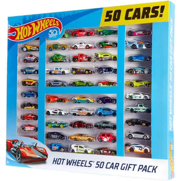 Hot Wheels 50th Anniversary 50 Car Gift Pack – Shopville