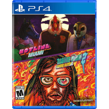 Hotline Miami & Hotline Miami 2: Wrong Number [PlayStation 4] PlayStation 4 Video Game Devolver Digital   