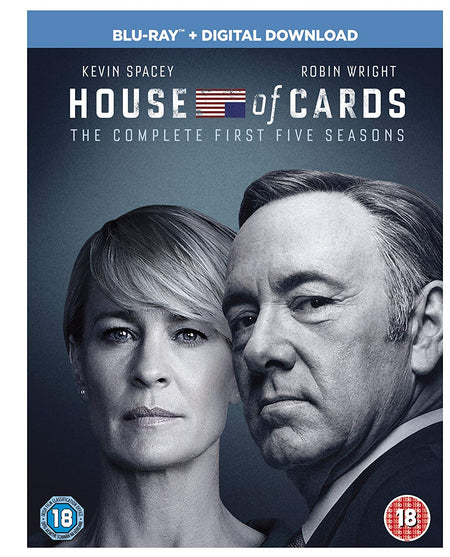 House of Cards: The Complete First Five Seasons [Blu-Ray Box Set] DVDs & Blu-Rays Netflix   