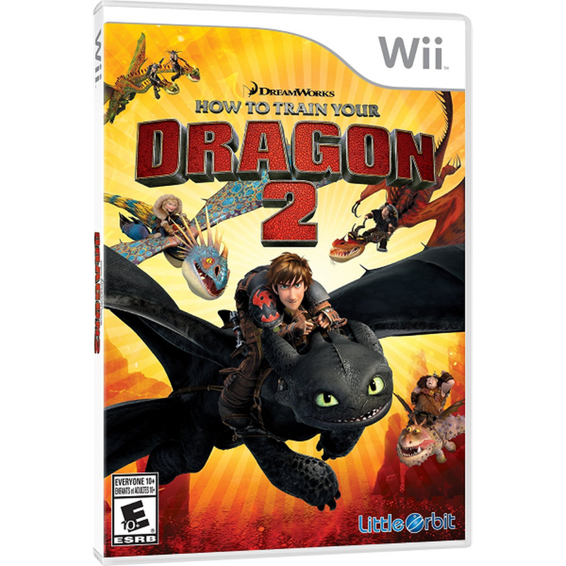 How to Train Your Dragon 2 [Nintendo Wii] Nintendo Wii Video Game Little Orbit   