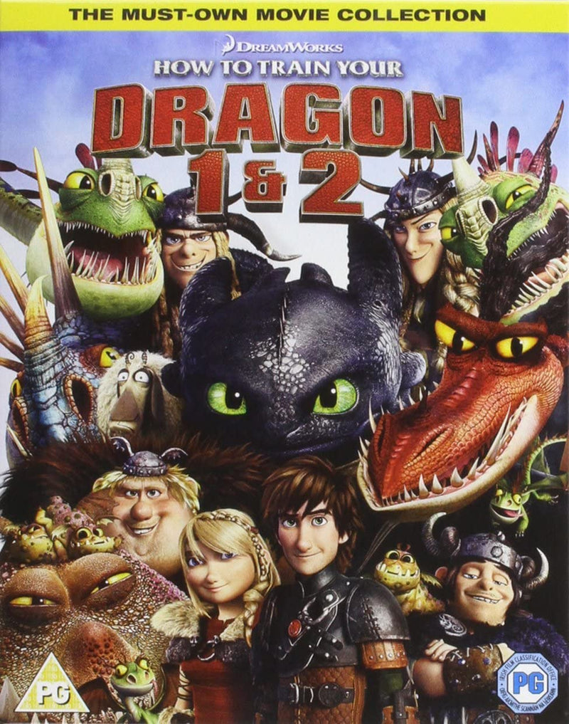 How to Train Your Dragon / How to Train Your Dragon 2 [Blu-ray Box Set] DVDs & Blu-Rays Dreamworks   