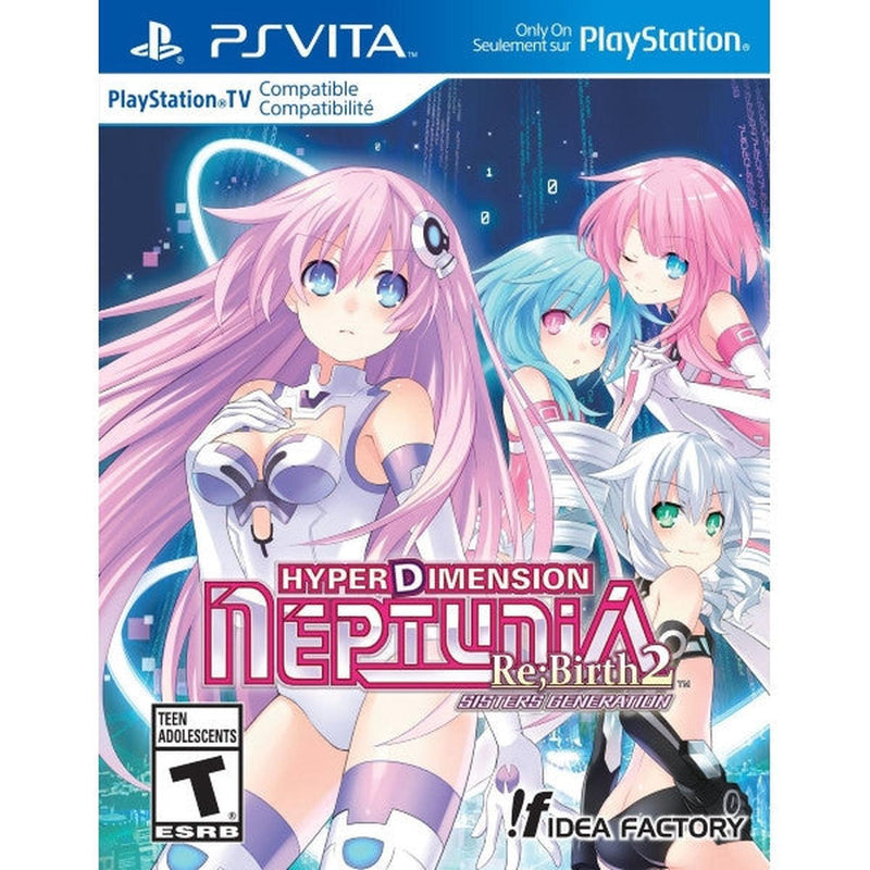 Hyperdimension Neptunia Re;Birth2: Sisters Generation [Sony PS Vita] Sony PS Vita Video Game Idea Factory   