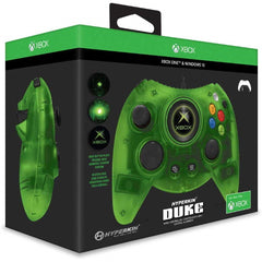 Hyperkin Duke Xbox One Wired Controller - Green Limited Edition [Xbox One Accessory] Xbox One Accessories Hyperkin   